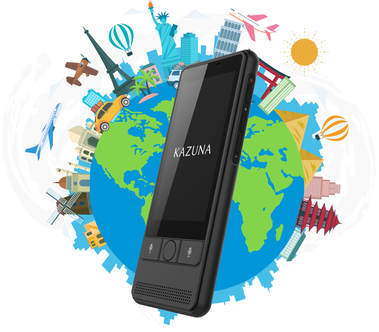 KAZUNA eTalk5+グローバル通信SIM